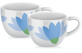 Set tazze Fiordaliso